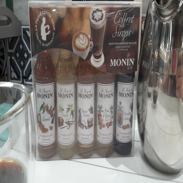 Coffret sirops Monin pour Café Dégustation 5x5 cl