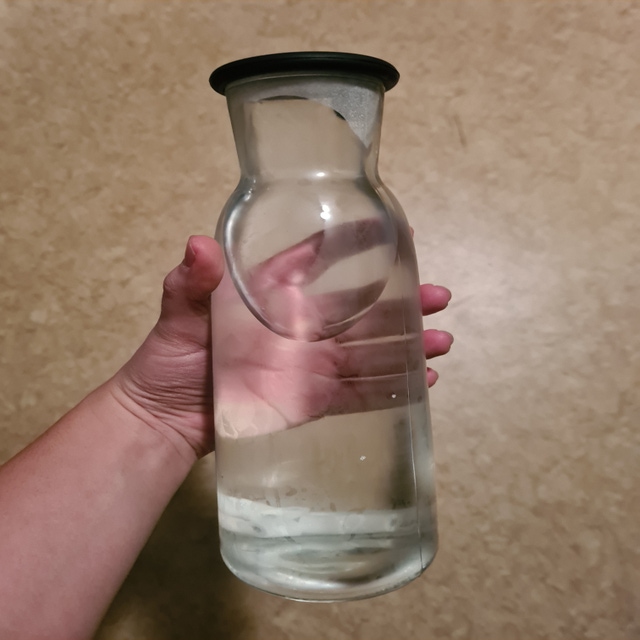 Bouteille d'eau en verre avec revêtement en silicone - G2M Com