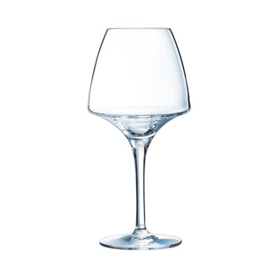 Verres à vin en plastique blanc 34cl Incassable - 6 pièces