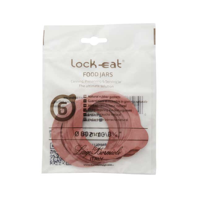 Joint Caoutchouc pour Bocal (x6) Lock Eat - , achat  acheter vente