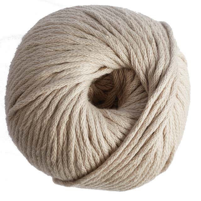 Pelote de laine pure coton gris bleu natura XL 100g
