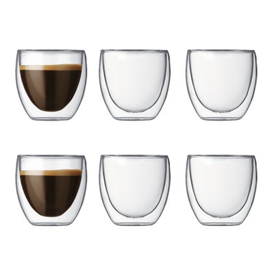 Set de 4 tasses à espresso double paroi Aulica