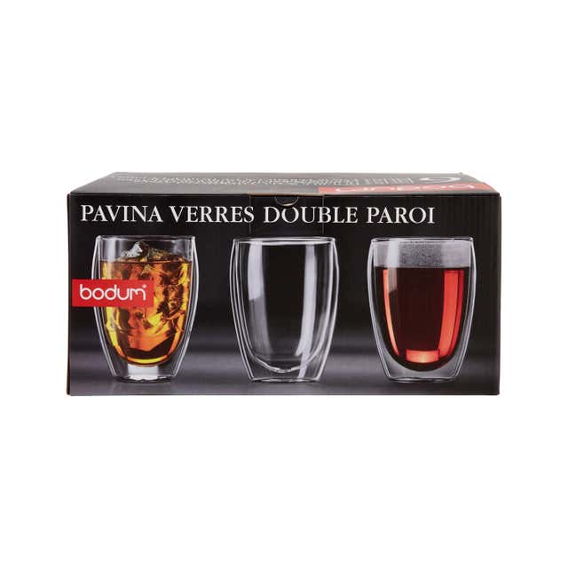 Set 2 verres de 35cl à double paroi - Pavina - Bodum