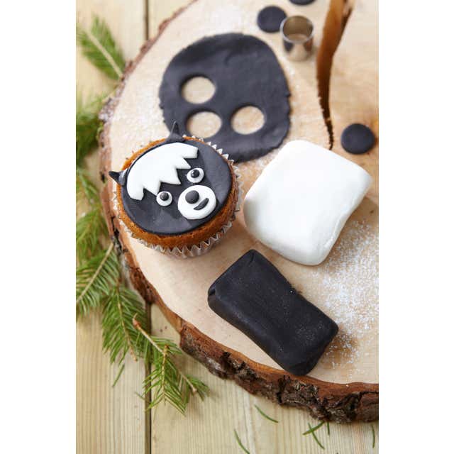 Pâte à sucre Noire - 250g - Pour recouvrir vos gâteaux
