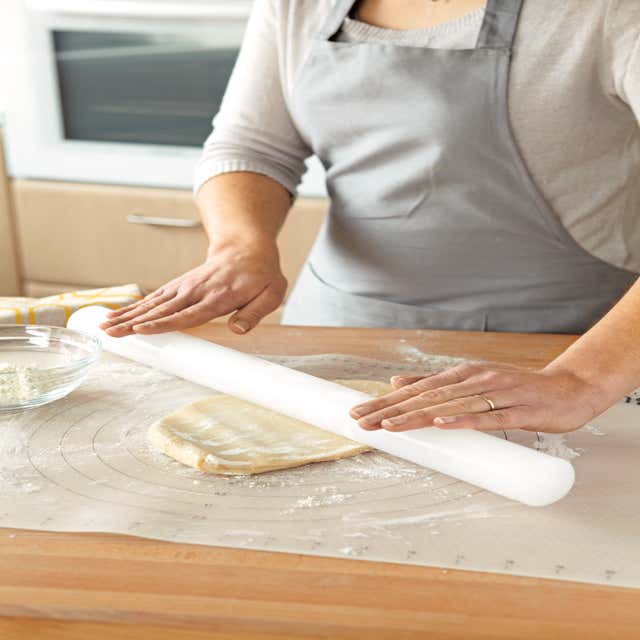 Rouleau à pâtisserie avec tapis de cuisson, rouleau à pâtisserie