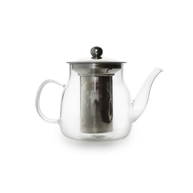 Théière avec infuseur Feuille de thé en vrac 2 litres en acier inoxydable  Théière Eau de café Petite bouilloire Filtre Set Chauffe-savon pour  cuisinière à induction