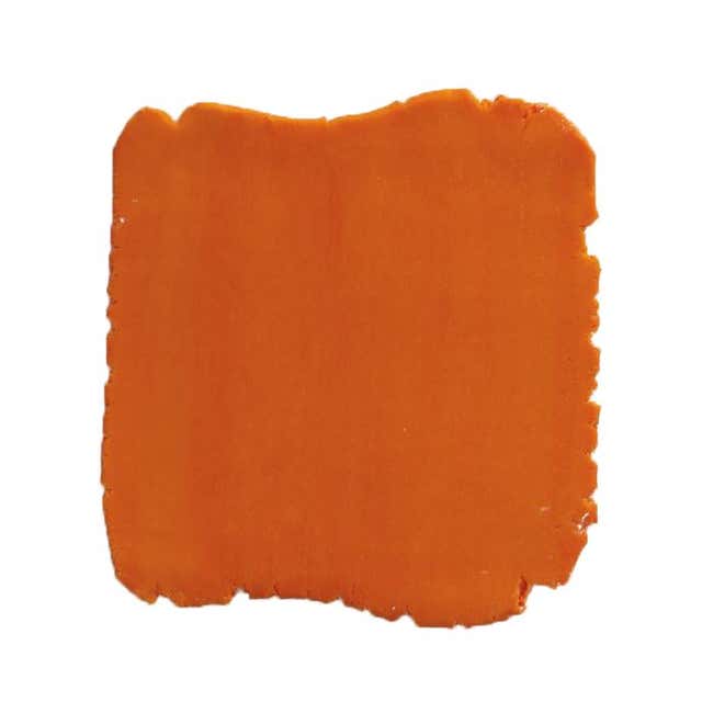 Pâte à sucre pop modecor : couleur orange - 250g
