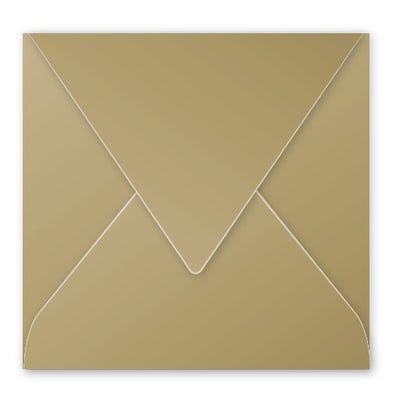 Enveloppe carrée 16,5 cm x 16,5 cm pour cartes postales rondes