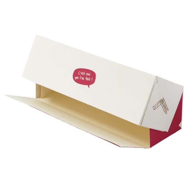 2 boîtes en carton pour bûche de Noël 35 x 11 x 11 cm - Cdiscount Bricolage