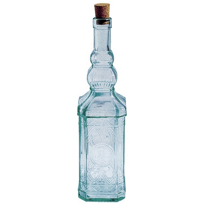 Vase bouteille avec bouchon de liège, 22'' - Décors Véronneau