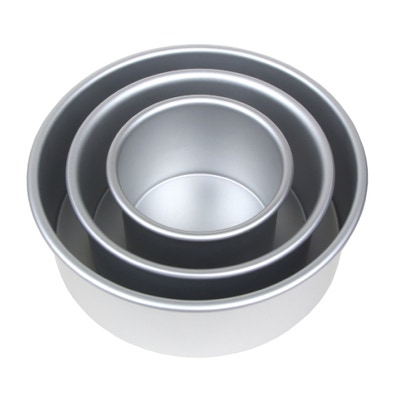 Moule cylindrique aluminium de 16 cm de diamètre