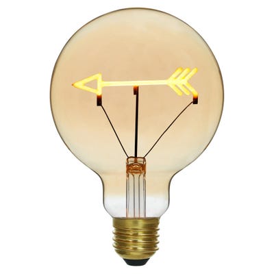 Ampoule de suspension led ambre FLECHE E27 3.5W 200LM 1500H