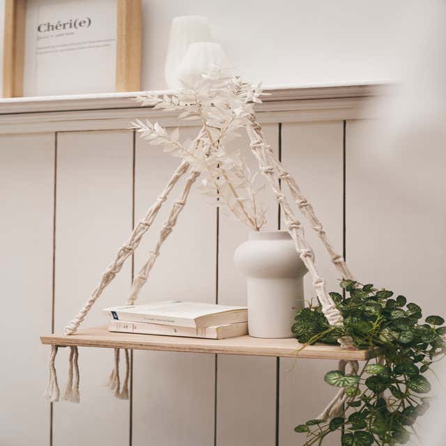 Inspiration décoration table de Noël suspendu nature - Eminza déco