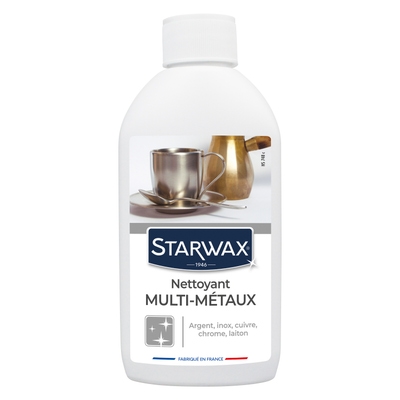 Nettoyant argenterie crème pour argent 250ml STARWAX