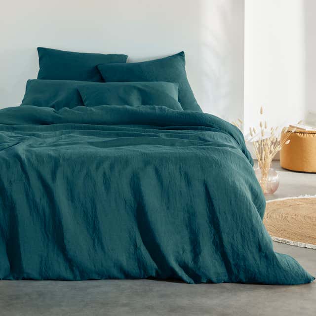 Taie d'oreiller - Carrée - 60 x 60 cm - Différents coloris Poudre