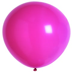 Ballons de baudruche Rose fluorescents - 25 cm