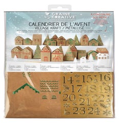 Calendrier de l'Avent flocon de neige, Remplir vos propres boîtes de  calendrier de l'Avent, Kit de boîte de calendrier de l'Avent, Calendrier de  l'Avent de Noël, Calendrier de l'Avent vide 