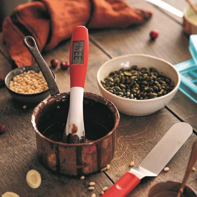 Spatule Thermomètre amovible + embout cuillère Yoocook - Thermomètre de  cuisine, achat acheter vente