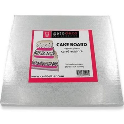 Boîte à gâteau en carton 32 x 32 x 8 cm 2 pcs ScrapCooking chez