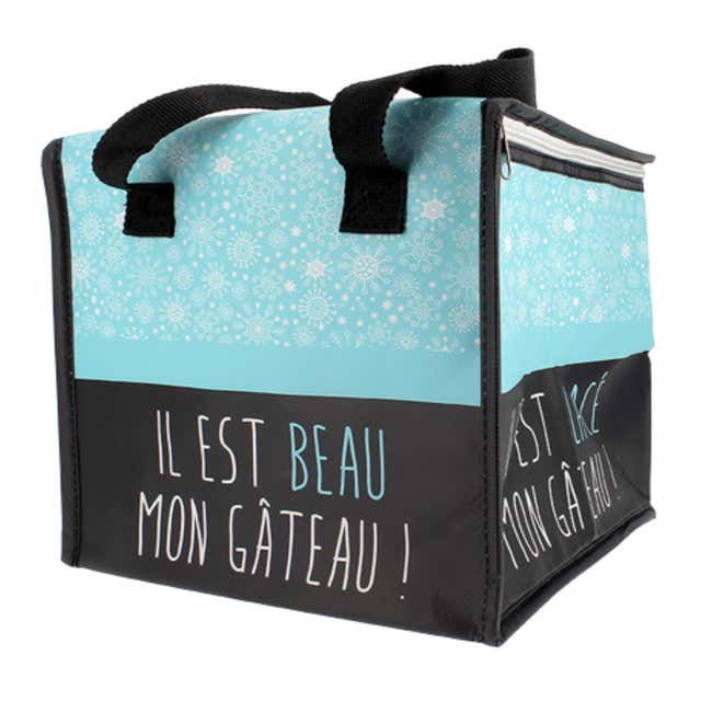 Sac Repas Isotherme en Laine, Made in France, Ecocotte