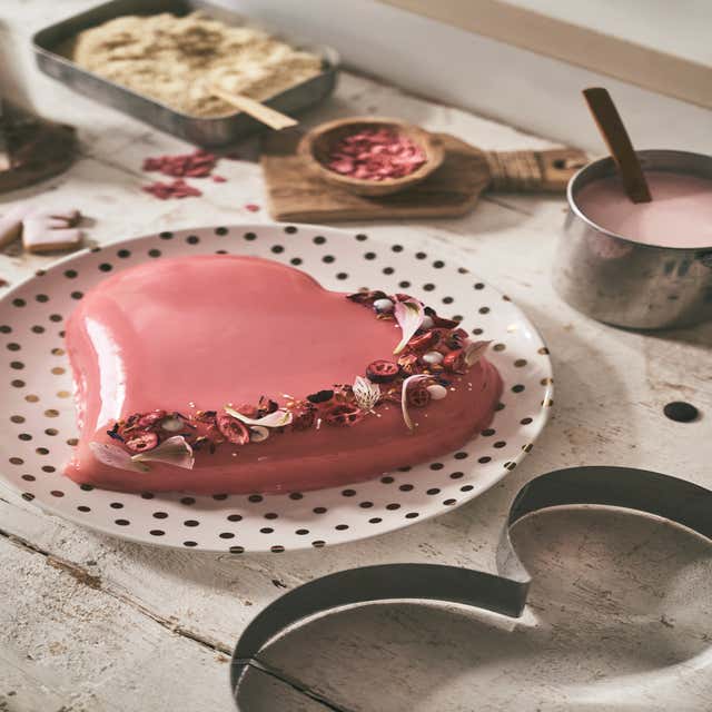 4 coeur en forme de madeleine gâteau moule silicone moule cuisson petit  amour forme de cœur