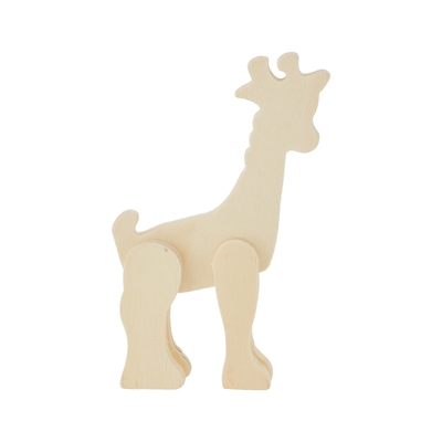 Jouets en bois girafe jouet en bois marbre course cadeau pour 3 4