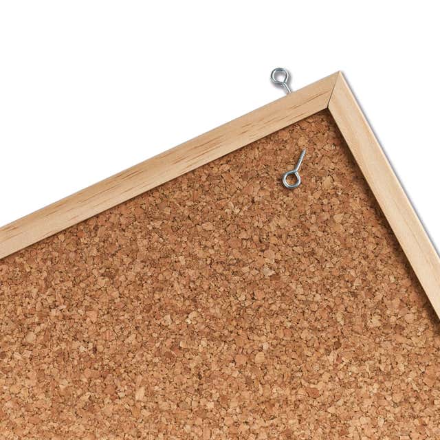 Tableau liège cadre bois Pour affichage par punaises ou épingle - Ardoise -  Achat & prix