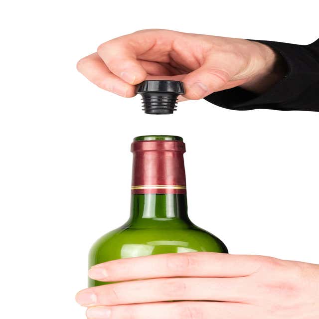 Pompe à vide et vide-air pour bouteille de vin, Cadeau d'entreprise, Bouchon de bouteille avec pompe vide d'air personnalisable