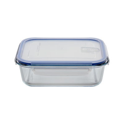 Lot de 5 boîtes de conservation en verre de 2 compartiments avec couvercle  à fermeture à pression améliorée, compatibles micro-ondes, four,  congélateur et lave-vaisselle, (4,5 tasses) : : Cuisine et Maison