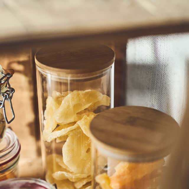 Wood Mason Candy Jar Couvercle Réutilisable Bouchons d'étanchéité