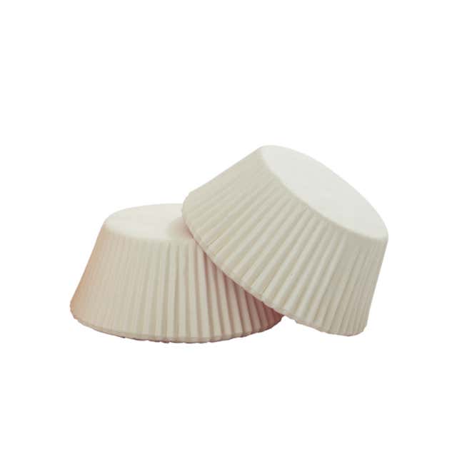 LAI Boîte À Cupcakes Caissettes De Cuisson Moyennes Roulées Résistantes Aux  Hautes Températures 100 Pièces (Blanc) HJ011 HJ011