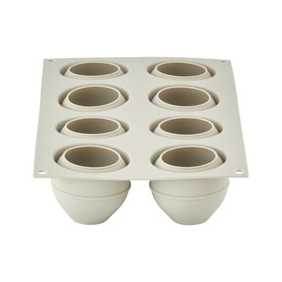 Repose-cuillère en silicone de cuisine, en forme d'amande flexible, porte- cuillère à louche en silicone pour repose-ustensiles de cuisine 