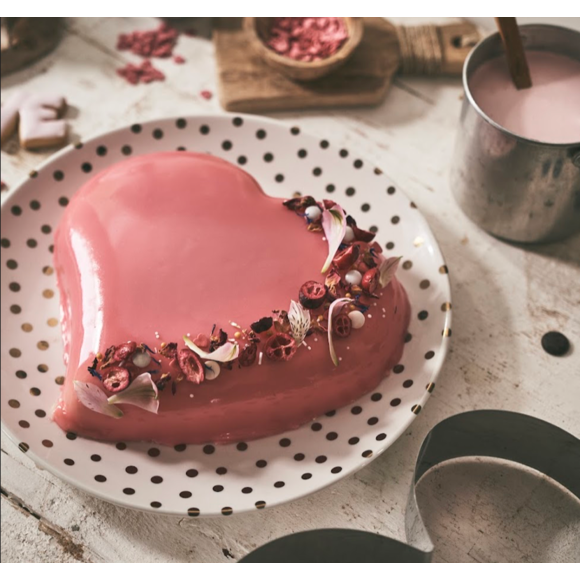 Mini poêle coeurs 9,5 cm - Articles de cuisine Saint Valentin - Poêle en  forme de coeur